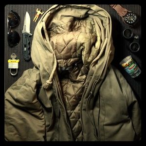 Mens Parka (Sand Color)
